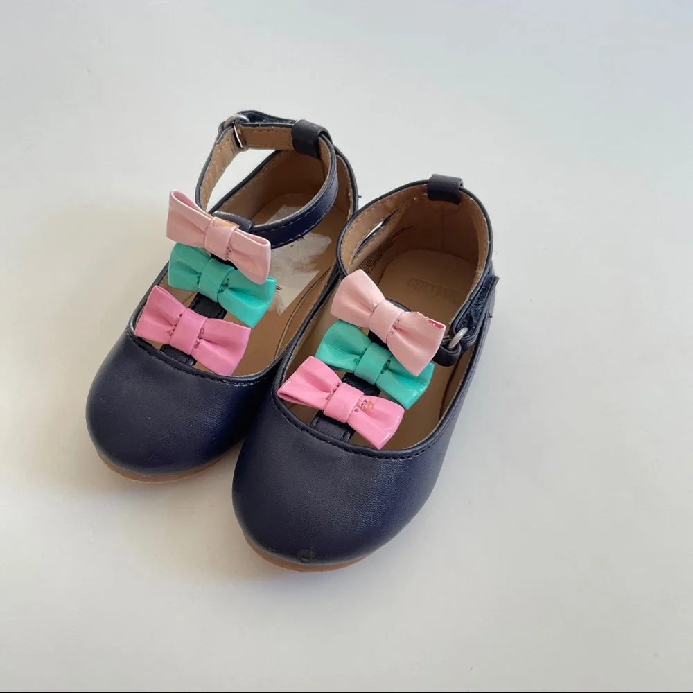 Gymboree T-Strap Bow Flats